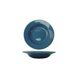 International Tableware, Inc CA-120-LB Cancun Light Blue 20 oz Ceramic Pasta Bowl - 1 Dz