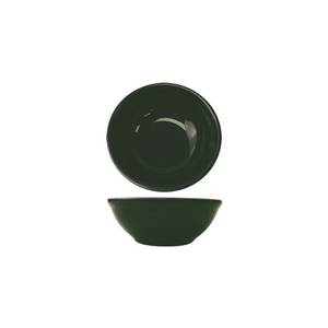 International Tableware, Inc CA-15-G Cancun Green 12-1/2 oz Ceramic Oatmeal/Nappie Bowl