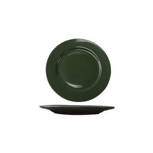 International Tableware, Inc CA-21-G Cancun Green 12" Diameter Ceramic Plate