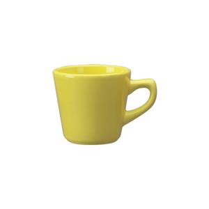 International Tableware, Inc CA-1-Y Cancun Yellow 7 oz Ceramic Tall Cup