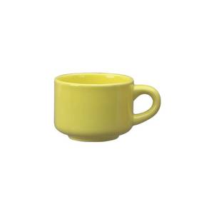 International Tableware, Inc CA-23-Y Cancun Yellow 7-1/2 oz Ceramic Cup