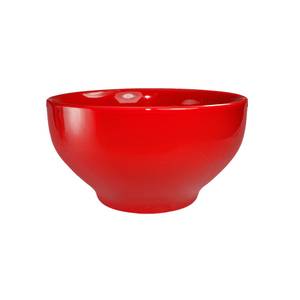 International Tableware, Inc CA-43-CR Cancun Crimson Red 15 oz Ceramic Footed Bowl