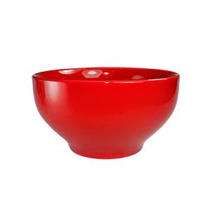 International Tableware, Inc CA-44-CR Cancun Crimson Red 40 oz Ceramic Footed Bowl