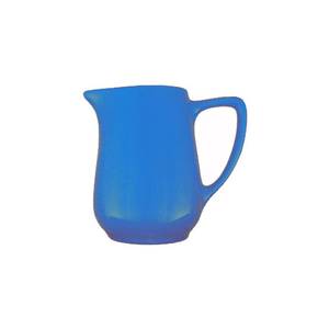 International Tableware, Inc CA-60-LB Cancun Light Blue 12-1/2 oz Diamater Ceramic Creamer