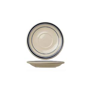 International Tableware, Inc CT-36 Catania American White 5-3/16" Diameter Ceramic Saucer