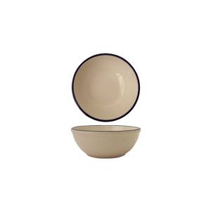 International Tableware, Inc DA-15 Danube American White 12-1/2 oz Ceramic Oatmeal/Nappie Bowl