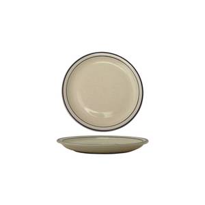 International Tableware, Inc DA-16 Danube American White 10-1/2" Diameter Ceramic Plate