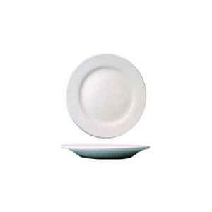 International Tableware, Inc DO-16 Dover European White 10-1/2" Diameter Porcelain Plate