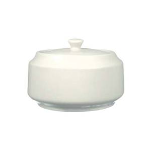 International Tableware, Inc DO-61 Dover European White 14 oz Porcelain Sugar Bowl
