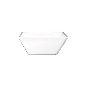 International Tableware, Inc EL-15 Elite Bright White 15 oz Porcelain Square Bowl