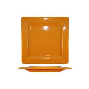 International Tableware, Inc EL-6-BN Elite Harvest Butternut 6-1/4" x 6-1/4" Porcelain Plate