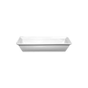 International Tableware, Inc EL-73 Elite Essentials Bright White 6oz Porcelain Rectangular Bowl