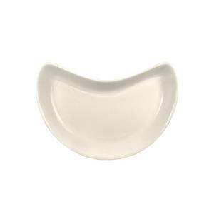 International Tableware, Inc FA-29-AW Roma American White 14-1/4oz Stoneware-Ceramic Crescent Dish