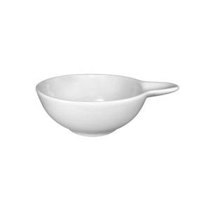 International Tableware, Inc FA-403 Bright White 4-7/8" Diameter Porcelain Sampling Bowl