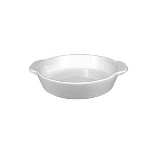International Tableware, Inc FA-417 Bright White 5-1/4" Diameter Porcelain Sampling Dish