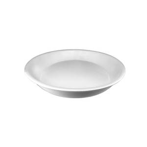 International Tableware, Inc FA-442 Bright White 48 oz Porcelain Serving Plate