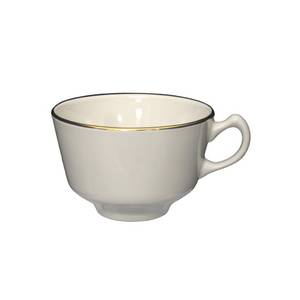 International Tableware, Inc FL-1 Florentine American White 7 oz Ceramic Cup
