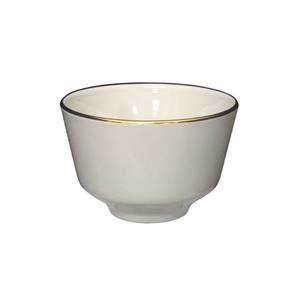 International Tableware, Inc FL-4 Florentine American White 7-1/4 oz Ceramic Bouillon