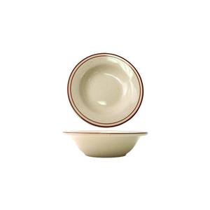 International Tableware, Inc GR-11 Granada American White 4 oz Ceramic Fruit Bowl