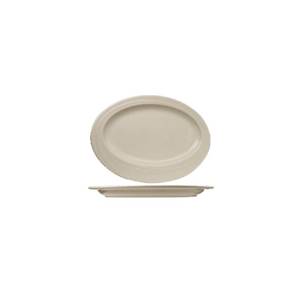 International Tableware, Inc NP-14 NewportAmerican White 14-1/2"x10-1/8"Ceramic Entrée Platter