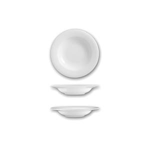 International Tableware, Inc PH-3 Phoenix Reflections of Elegance 13-1/2oz BoneChina Soup Bowl