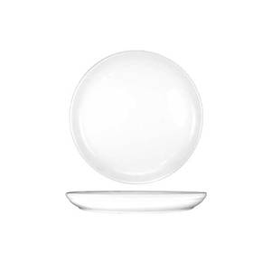 International Tableware, Inc PZ-14-EW European White 13-1/2" Diameter Porcelain Pizza Plate