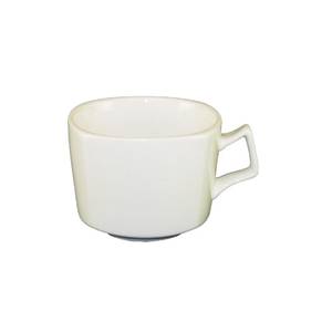 International Tableware, Inc QP-23 Quad European White 8 oz Porcelain Cup