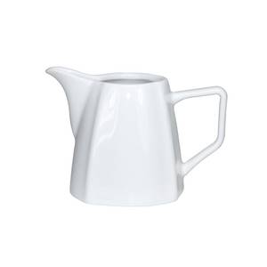 International Tableware, Inc RA-100 Rhapsody Bright White 4 oz Porcelain Creamer