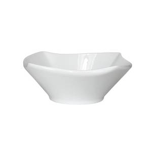 International Tableware, Inc RA-11 Rhaposdy Bright White 5-1/2oz Porcelain Signature Fruit Dish