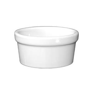 International Tableware, Inc RAM-35-EW European White 3-1/2 oz Porcelain Ramekin