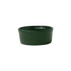 International Tableware, Inc RAMF-3-G Buffet Green 3 oz Ceramic Fluted Ramekin
