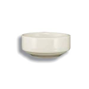 International Tableware, Inc RAMS-35-AW American White 3-1/2 oz Stoneware-Ceramic Smooth Ramekin