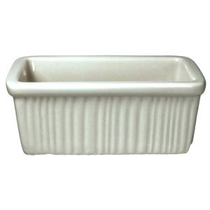 International Tableware, Inc RO-226-AW Roma American White 5" x 3-1/4" Ceramic Sugar Packet Holder