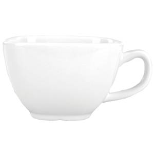 International Tableware, Inc SP-1 Slope Bright White 8 oz Porcelain Cup