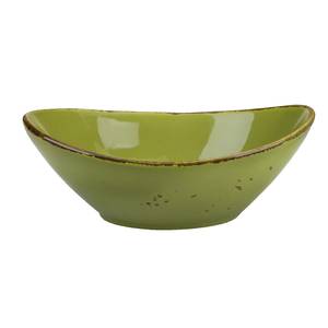 International Tableware, Inc SV-120-BA Savannah Basil 38 oz Stoneware Oval Pasta Bowl