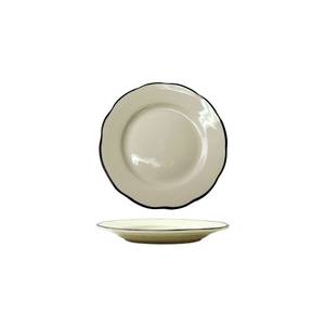 International Tableware, Inc SY-16 Sydney American White 10-3/4" Diameter Ceramic Plate