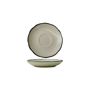 International Tableware, Inc SY-2 Sydney American White 5-3/4" Diameter Ceramic Saucer