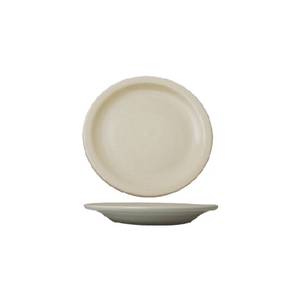 International Tableware, Inc VA-16 Valencia American White 10-1/2" Diameter Ceramic Plate