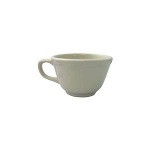 International Tableware, Inc VI-1 Victoria American White 8 oz Ceramic Tall Cup