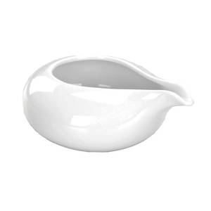 International Tableware, Inc VL-60 Vale White 5 oz Porcelain Creamer