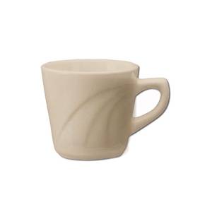International Tableware, Inc Y-1 York American White 7 oz Ceramic Tall Cup