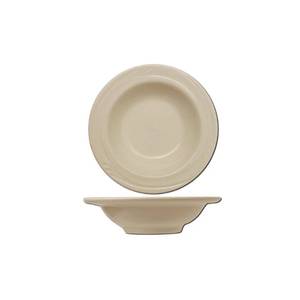 International Tableware, Inc Y-10 York American White 10 oz Ceramic Grapefruit Bowl