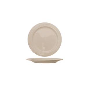 International Tableware, Inc Y-16 York American White 10-7/8" Diameter Ceramic Plate