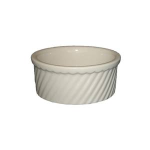 International Tableware, Inc SOFS-20-AW American White 21 oz Stoneware-Ceramic Souffle Dish