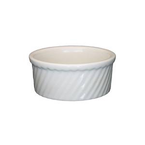 International Tableware, Inc SOFS-8-EW European White 8-1/2 oz Porcelain Souffle Dish