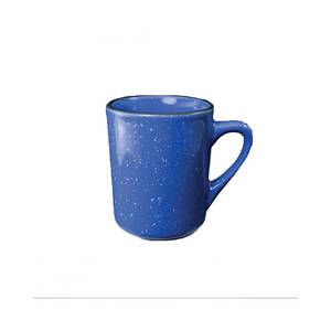 International Tableware, Inc 87241-CF Campfire Speckle Ocean Blue 8-1/2 oz Ceramic Toledo Mug