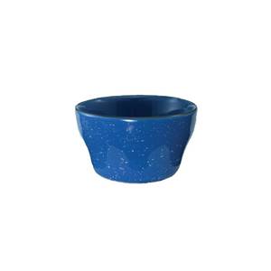 International Tableware, Inc CF-4 Campfire Speckle Ocean Blue 7-1/4 oz Ceramic Bouillon