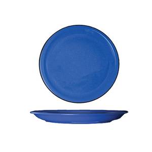International Tableware, Inc CFN-16 Campfire Speckle Ocean Blue 10-1/2" Diameter Ceramic Plate