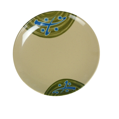 Yanco China JP-1309 Japanese Melamine 9" dia. Coupe Plate - 2 Doz