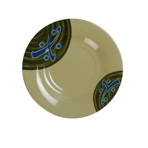 Yanco China JP-1338 Japanese Melamine 6" dia. Saucer - 4 Doz